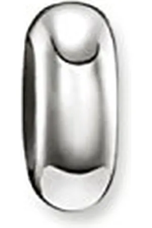 Thomas Sabo Damski korek do naszyjnika, bransoletka karma koraliki srebro wysokiej próby 925 silikon KS009-585-12