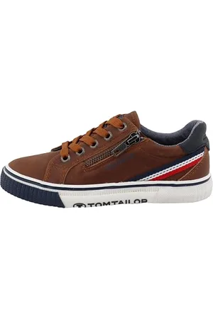 TOM TAILOR 7470180002 Sneakersy dla chłopców, Nuts, rozmiar 39 EU, , 39 eu