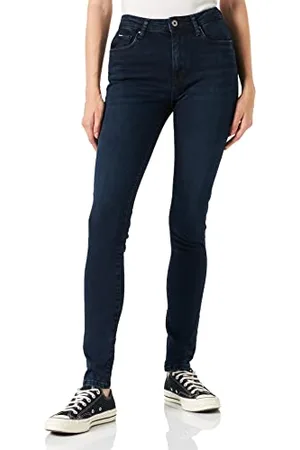 Pepe Jeans Damskie Spodnie Jeansy Przeciwdeszczowe, 000 denim, 28 W talia regularna
