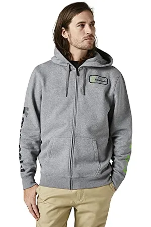 Fox Racing Kawasaki Zip Fleece bluza z kapturem, , L