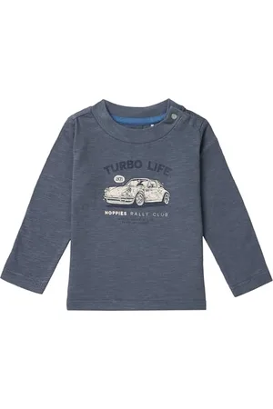 Noppies Baby T-shirt z długim rękawem dla chłopców i chłopców Theodore, , 50