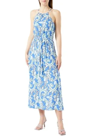 ONLY Damska sukienka maxi Onlnova Life S/L Joy Long Dress AOP PTM, , 36