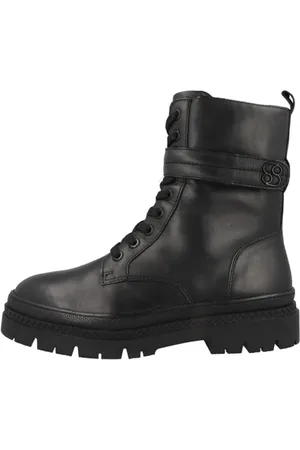 QS by s.Oliver Buty damskie 5-5-25210-29, czarne Nappa, 39 EU
