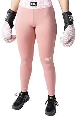 Everlast Damskie spodnie do fitnessu Saxony Bis spodnie sportowe, różowe, rozmiar L