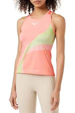 Mizuno Damska koszulka bez rękawów z nadrukiem, , XS