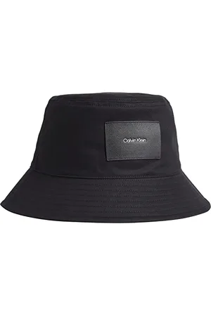 Calvin Klein Męska czapka typu bucket z naszywką CK, , Rozmiar uniwersalny