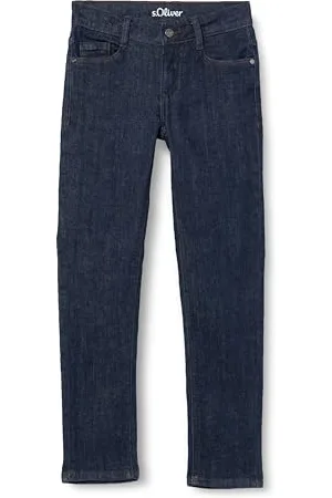 QS by s.Oliver Junior chłopięce spodnie dżinsowe Seattle Slim Fit Blue 170, , 170