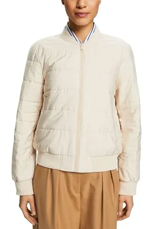 ESPRIT Damska kurtka 014EE1G367, 295/kremowa beżowa, S, , S