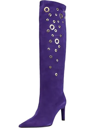 Pinko Lehar Buty zamszowe+Wystrój OCC, Moda damska, W88_Viola Prisma, 35 EU, , 35 EU