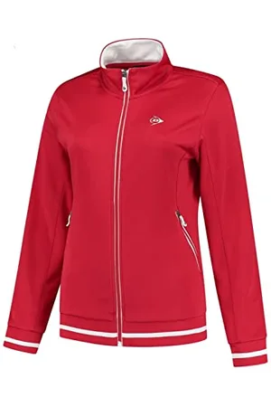 Dunlop Dziewczęca Club Girls Knitted Jacket Tennis Shirt, , 152 cm