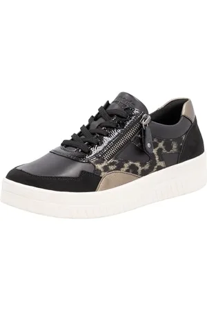 Remonte Damskie buty sportowe D0J04, czarne, 41 EU, , 41 EU