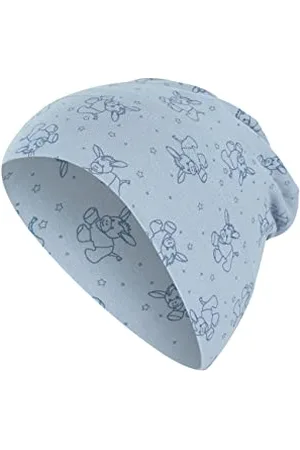 Sterntaler Chłopięca GOTS czapka typu beanie, jasnoniebieska, 49