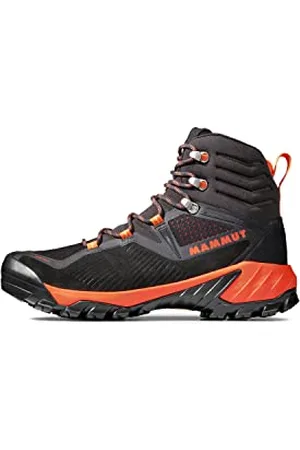 Mammut Sapuen High Gore-TEX SS23-41.3 buty trekkingowe, Black Hot Red, 41 1/3 EU