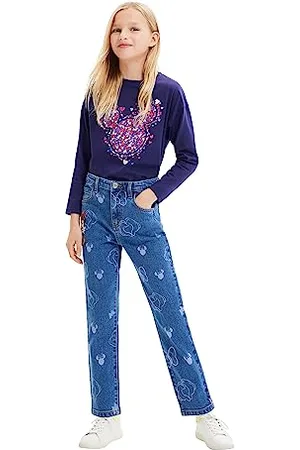 Desigual Denim_daphn spodnie dziewczęce, , 4 Lata
