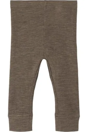 NAME IT Nbmwossa legginsy dla chłopców z wełny/jedwabiu, , 62