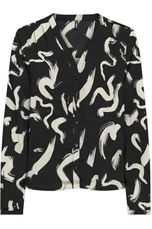 ONLY Onlnova Life VIS L/S Malou Top AOP, , S