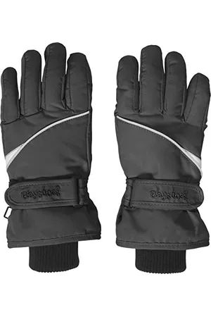 Playshoes Dziecięce rękawiczki zimowe z zapięciem na rzepy unisex, , 4-6 lat