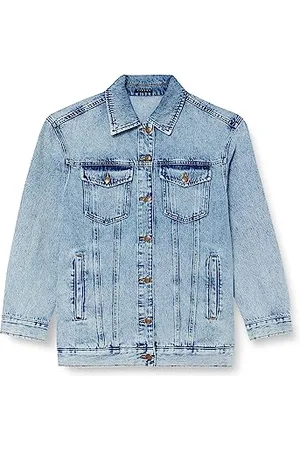 Sisley Damska kurtka 2UUALN01W, jasnoniebieska denim 901, 38, , 38