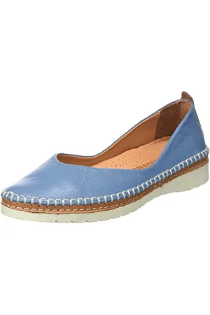 Manitu Damskie 840079-05 Slipper, niebieskie, 40 EU, , 40 EU