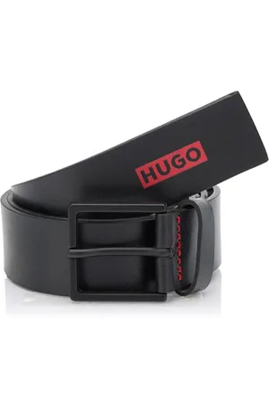 HUGO BOSS Pasek męski, , 115 cm