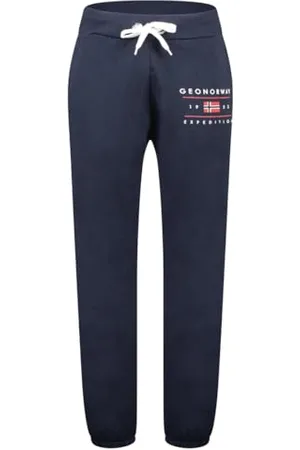 Geographical Norway Mezolo Męskie spodnie dresowe Mezolo męskie w stylu joggingu - Miękka wygodna odzież sportowa - Męska dresowa bawełna - Jesień Zima Wiosna Lato (Navy XL), , XL