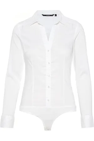 VERO MODA Damska koszula z długim rękawem stringi, , XL