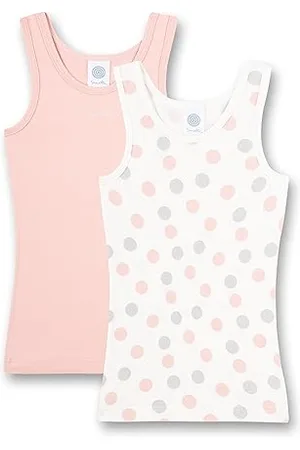 Sanetta Dziewczęcy beżowy podkoszulek w dwup, , 116 cm