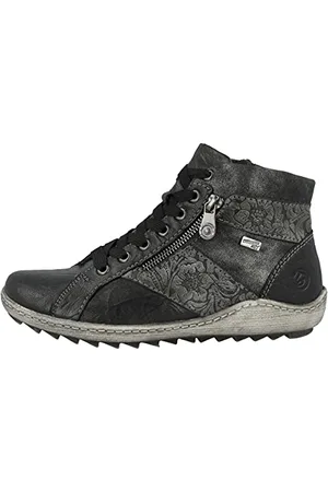 Remonte R1497 buty damskie, Czarny czarny czarny grafit Asphalt 45, 36 EU