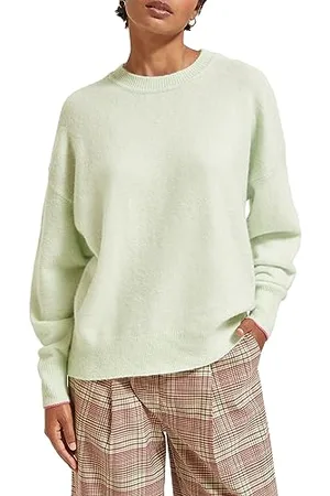 Scotch&Soda Damski sweter Fuzzy Crew Neck, , L