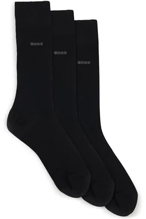 HUGO BOSS Mężczyźni 3P Rs Uni Cc Skarpetki, Czarny, 39-42 EU