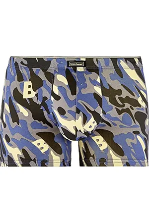 Bruno Banani Bokserki męskie Short Print Tranquil, , XXL