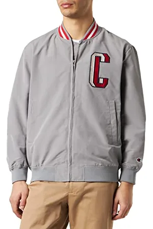 Champion Męska kurtka Rochester 1919 Bookstore Bomber, szara (CDB), S, , S
