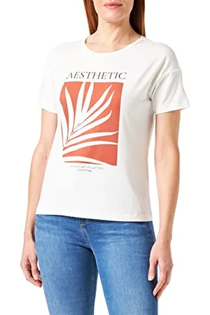 Comma, T-shirt damski, , 32