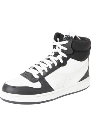 Diadora Magic Basket Mid Reptile Wn, Damskie Trampki, Czarny/biały, 36 EU, , 36 EU