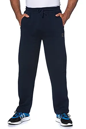 JP 1880 Męskie spodnie do biegania, duże rozmiary, duże rozmiary, rozmiary L-8XL, prosty krój, do 8XL 702635, niebieski (ciemnoniebieski 70), L
