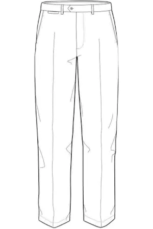 Hackett Męskie spodnie Corduroy Chino
