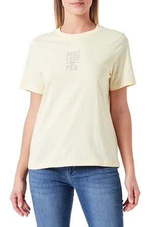 Scotch&Soda Damski T-Shirt Cotton in Conversion Regular Fit, , M