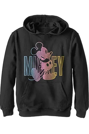 Disney Chłopięca bluza z kapturem Gradient Mickey, , M