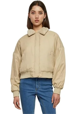 Urban classics Damska kurtka damska Pilot Bomber Jacket wetsand/sand XS, , XS