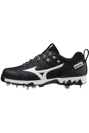 Mizuno 320638.9000.11.0900 9-Spike Swift 7 Low damskie kolce do piłki softball z metalu, czarne/białe, 9