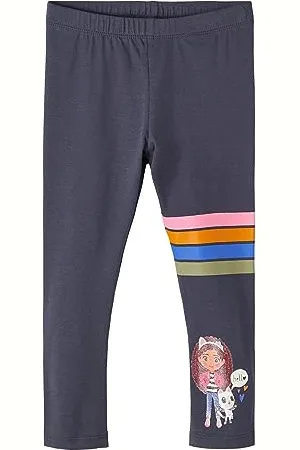 NAME IT Bestseller A/s NMFAMNI Gabby Legginsy VDE, , 92 cm