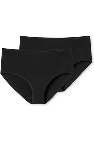 Schiesser Damen 2 PACK Midi Slip Bio Baumwolle - 95/5 Organic