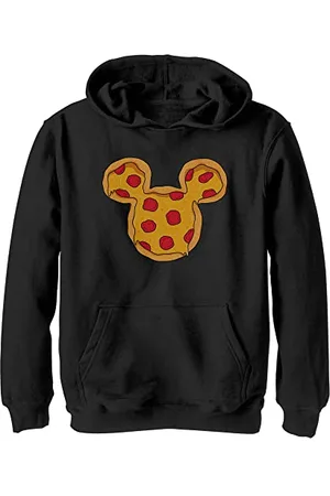 Disney Chłopięca bluza z kapturem Mickey Pizza Ears, , L