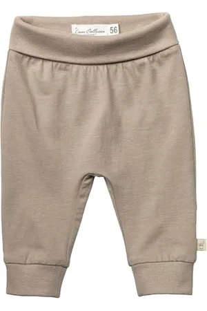 Sterntaler Spodnie niemowlęce unisex z komfortowym ściągaczem – spodnie dla niemowląt z bawełnianego dżerseju z elastanem i ściągaczami na końcach nogawek, , 74