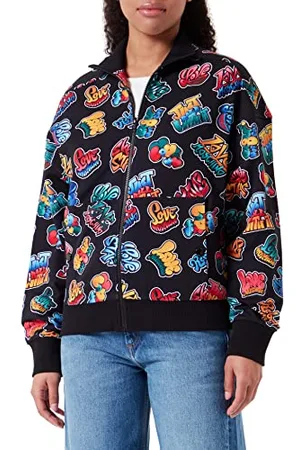 Moschino Kurtka damska, Graffiti Black, 42