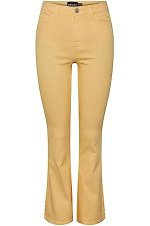 Pieces® Pcpeggy Flared Hw Colour Noos Bc Jeans damskie, , XS