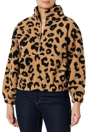 ONLY Bestseller A/S Damska bluza ONLJANNE Aztec Teddy L/S Halfzip CC SWT, , M, , M