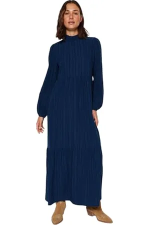 Trendyol Damska sukienka hijab Maxi A-line Relaxed fit Woven Modest Dress, , 36