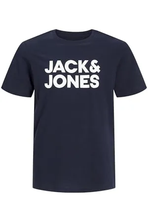 JACK & JONES Child T-Shirt Logo T-Shirt Junior, Navy Blazer 2, 176