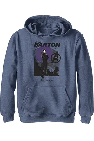 Marvel Red Moon Skyline bluza z kapturem dla chłopców, granatowa Heather, rozmiar XL, , XL